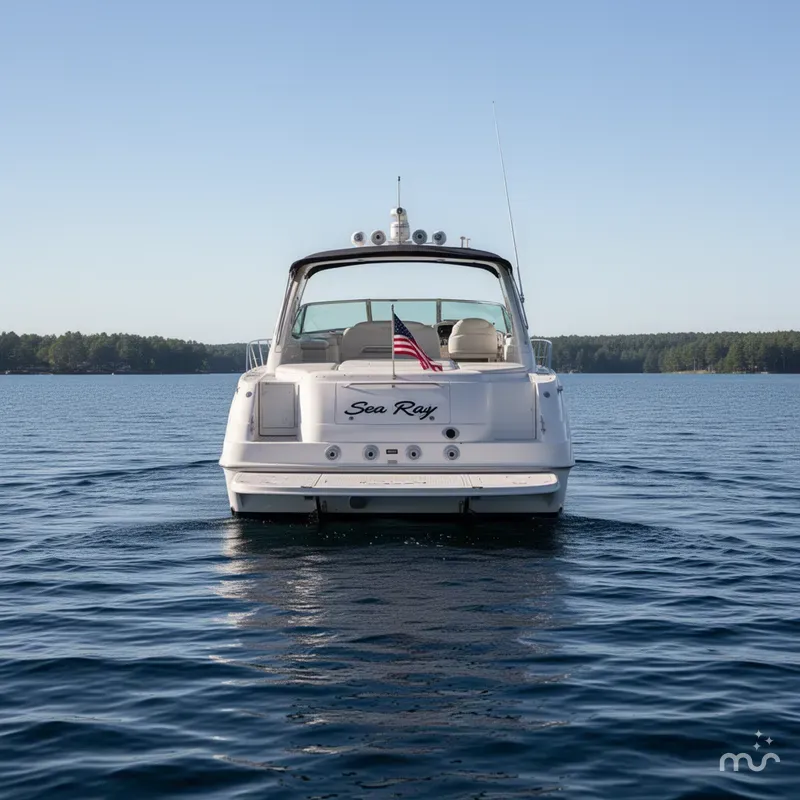 Slide: The Image of Sea Ray 460 Sundancer 2000 - 2