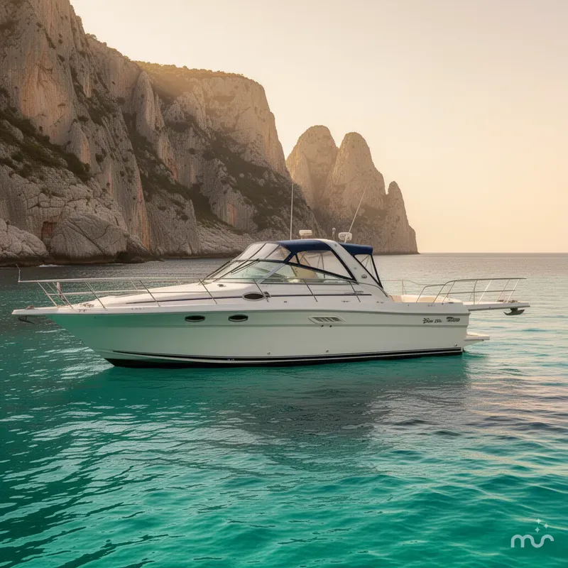 Slide: The Image of Sea Ray 370 Express Cruiser 1995 - 2