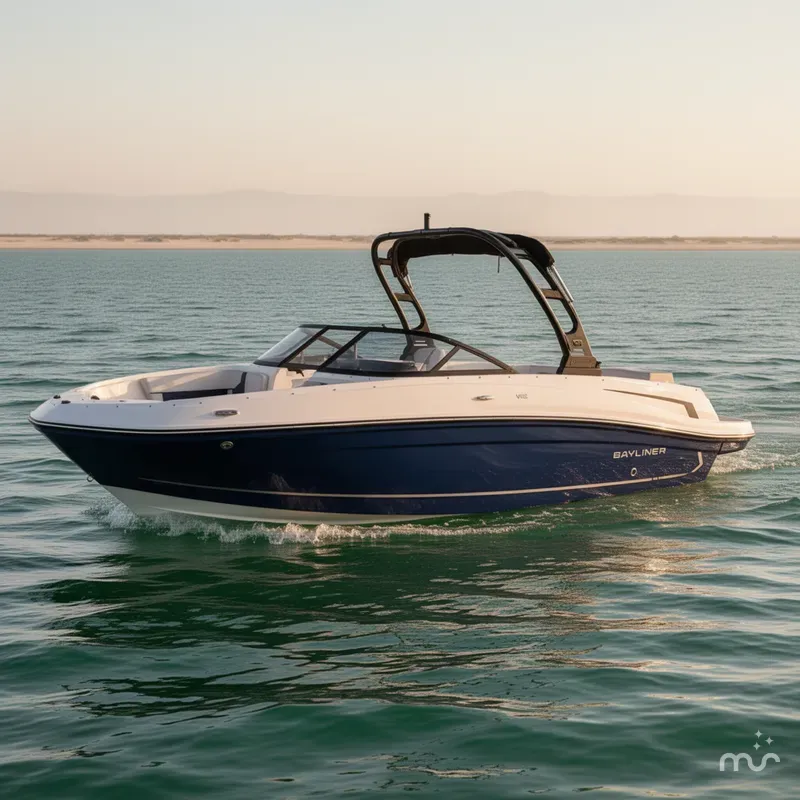 Slide: The Image of Bayliner VR5 Bowrider 2025 - 2
