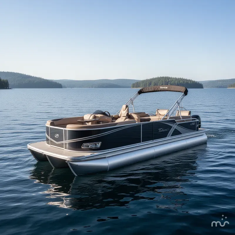 Slide: The Image of Tahoe LTZ 2385 Quad Lounge Shift Flip & Honda 4-Stroke E 2025 - 1