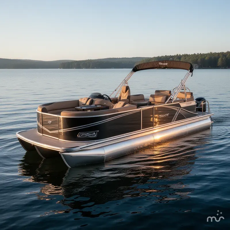 Slide: The Image of Tahoe LTZ 2385 Quad Lounge Shift Flip & Honda 4-Stroke E 2025 - 2