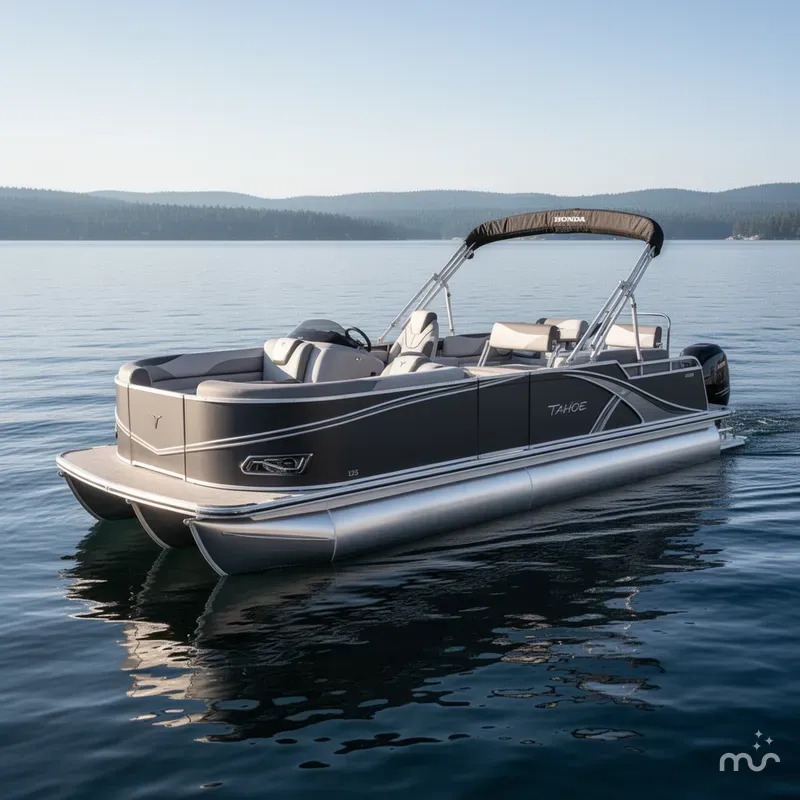 Slide: The Image of Tahoe LTZ 2385 Quad Lounge Shift Flip & Honda 4-Stroke E 2025 - 0