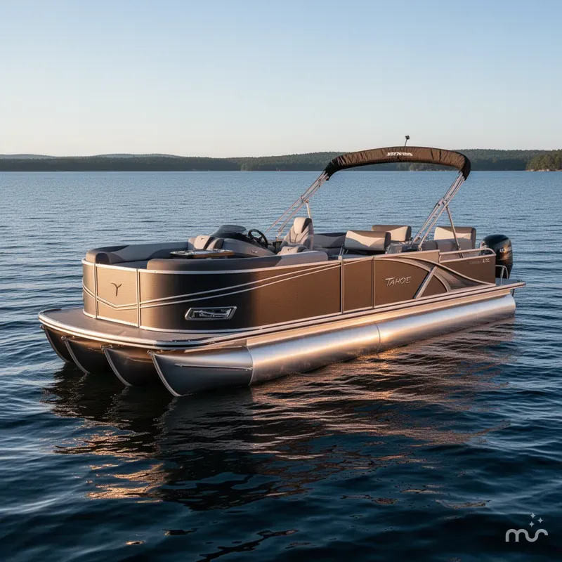 Slide: The Image of Tahoe LTZ 2385 Quad Lounge Shift Flip & Honda 4-Stroke E 2025 - 2