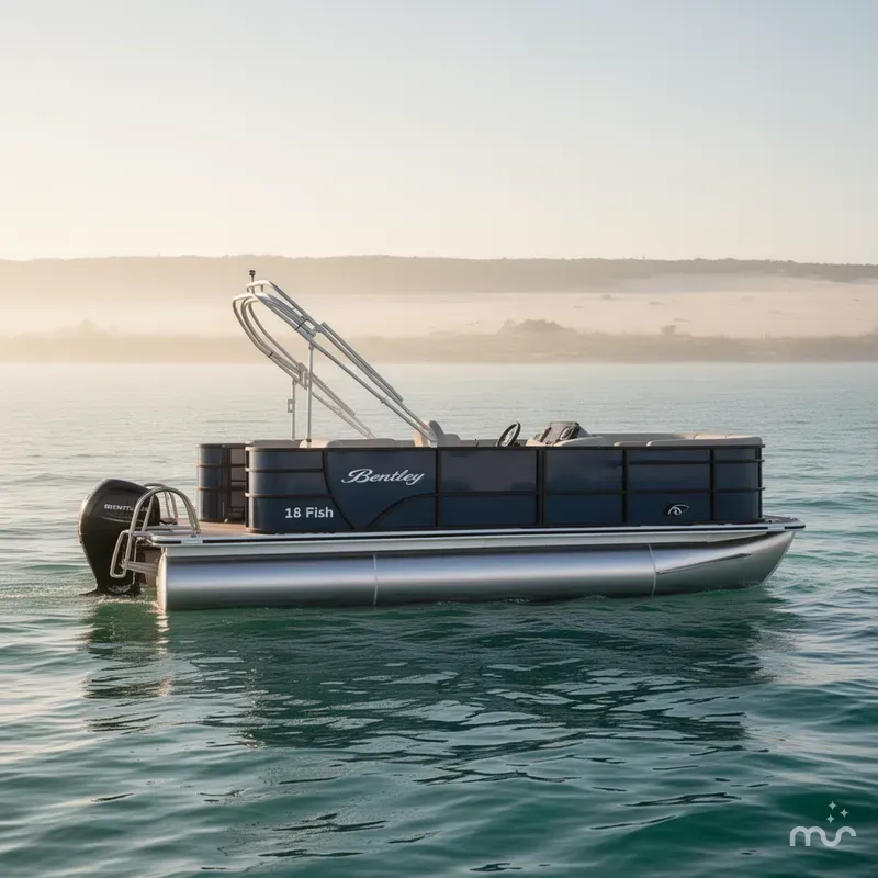 Slide: The Image of Bentley Pontoons LE 180 3PT 2023 - 0