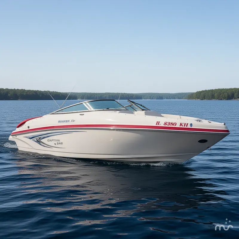 Slide: The Image of Rinker 246 Captiva Bowrider 2009 - 0