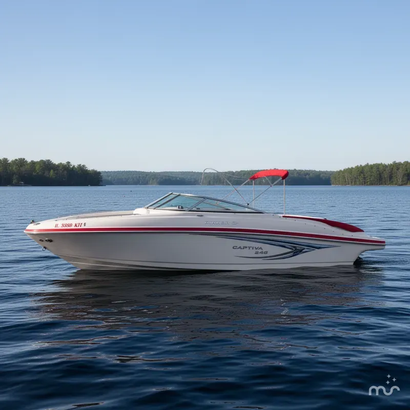 Slide: The Image of Rinker 246 Captiva Bowrider 2009 - 2