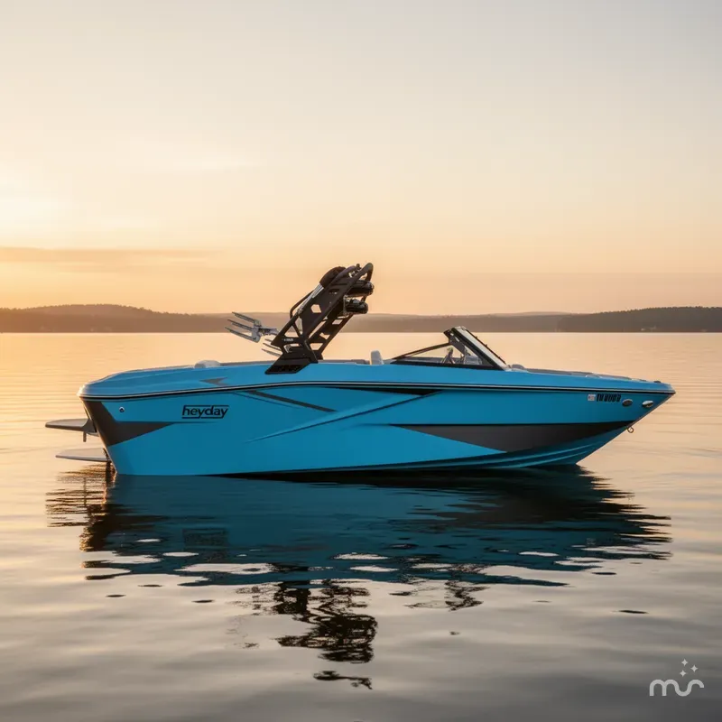 Slide: The Image of Heyday Wake Boats H22 2024 - 2