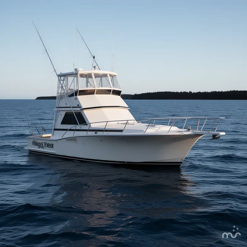 Slide: The Image of Viking 41 Conv Sport Fisher 1985 - 0