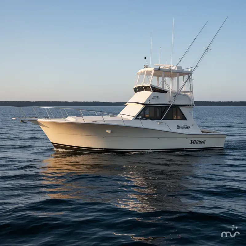 Slide: The Image of Viking 41 Conv Sport Fisher 1985 - 1