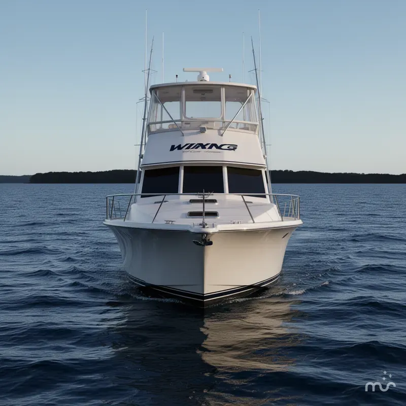 Slide: The Image of Viking 41 Conv Sport Fisher 1985 - 2