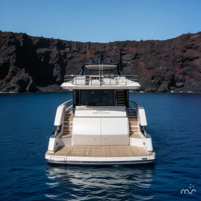 Slide: The Image of Ferretti Infynito 80 2025 - 3