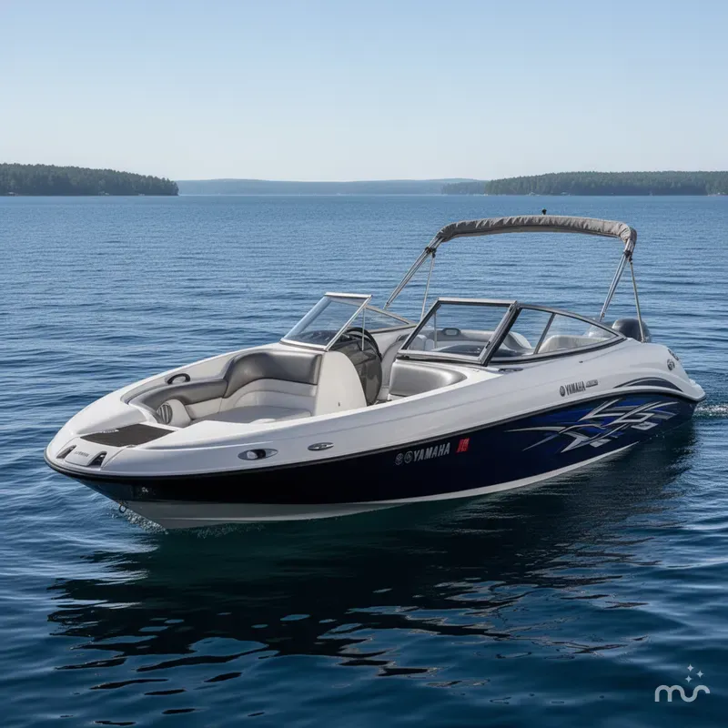 Slide: The Image of Yamaha SX210 Jetboat With Twin Engines 2010 - 1