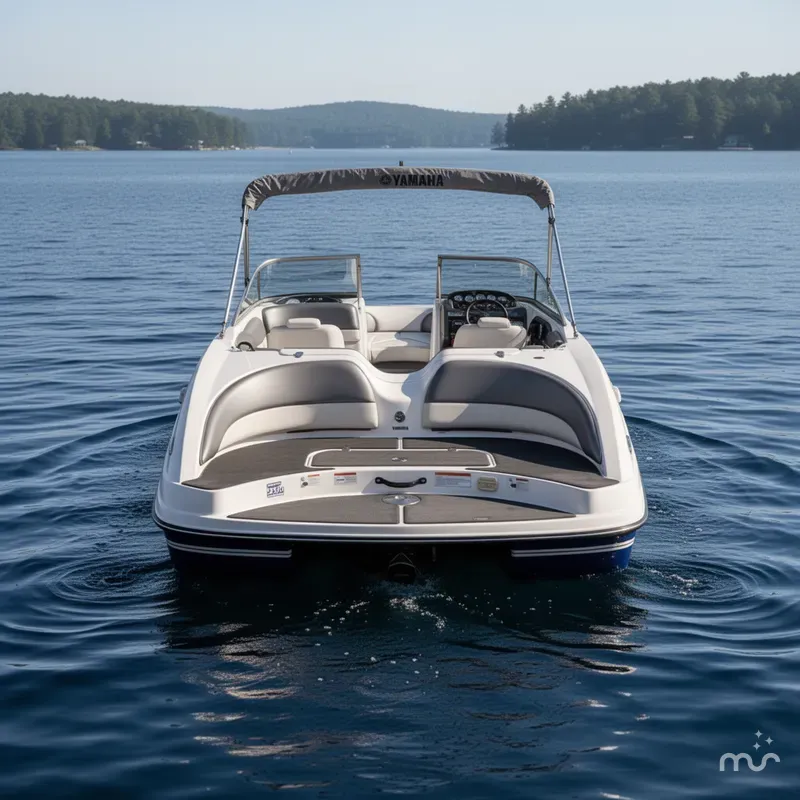 Slide: The Image of Yamaha SX210 Jetboat With Twin Engines 2010 - 2