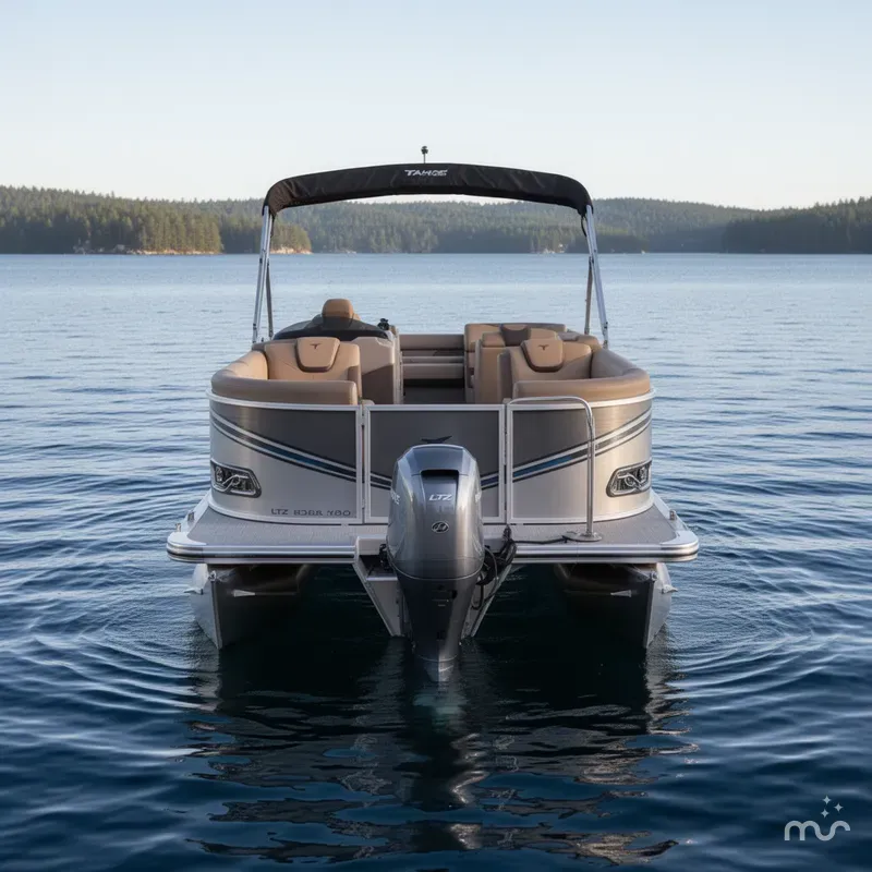 Slide: The Image of Tahoe LTZ 2385 Swingback (VRB) & Honda 4-Stroke EFI 2025 - 1
