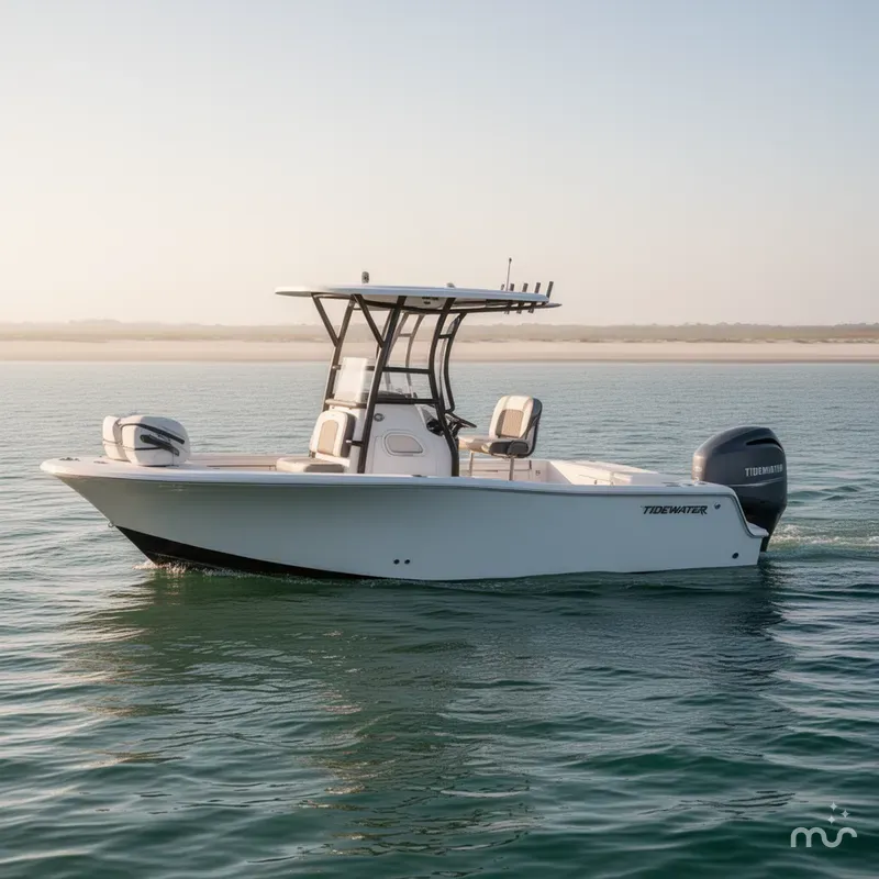 Slide: The Image of Tidewater 2500 Carolina Bay 2500 CB WITH SECOND STATION 2025 - 0