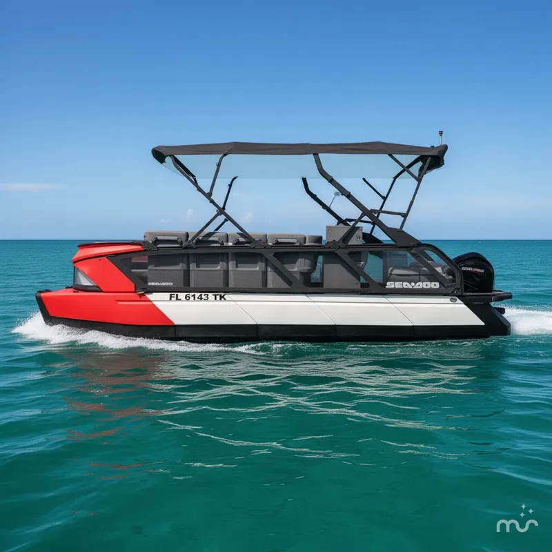 Slide: The Image of Sea-Doo Switch® Cruise 21-230 hp Galvanized 2023 - 1
