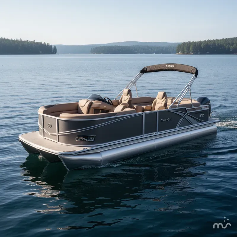 Slide: The Image of Tahoe LTZ 2385 Quad Lounge Shift SS & Honda 4-Stroke EFI 2025 - 0
