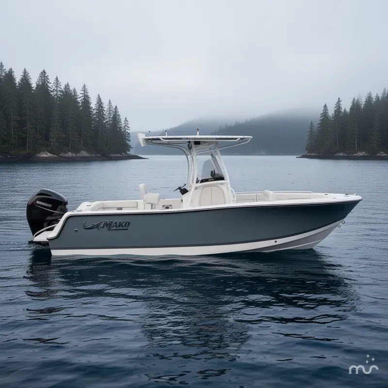 Slide: The Image of Mako 214 Center Console 2024 - 2