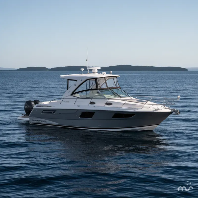 Slide: The Image of Monterey 355 Sport Yacht 2018 - 2