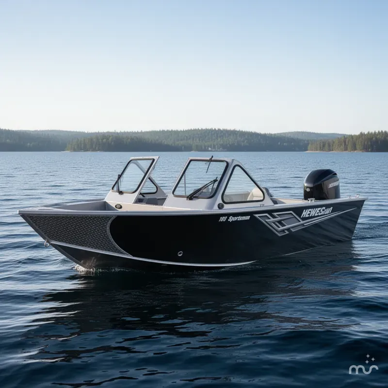 Slide: The Image of Hewescraft 180 Sportsman 2025 - 1