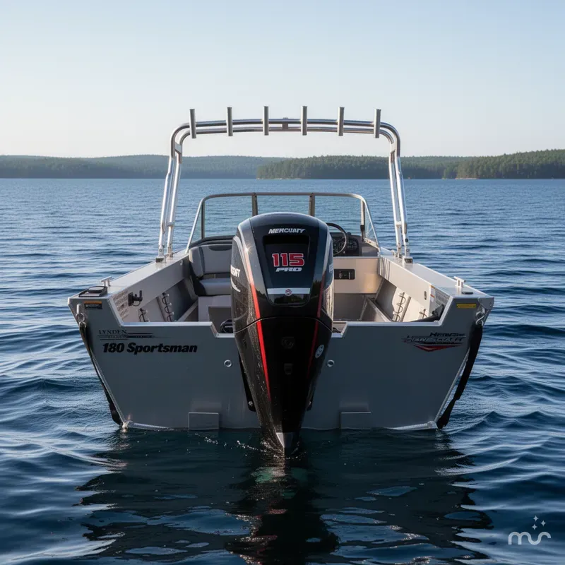 Slide: The Image of Hewescraft 180 Sportsman 2025 - 2