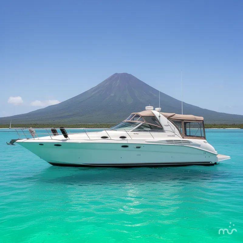 Slide: The Image of Sea Ray Sundancer 400 1997 - 2