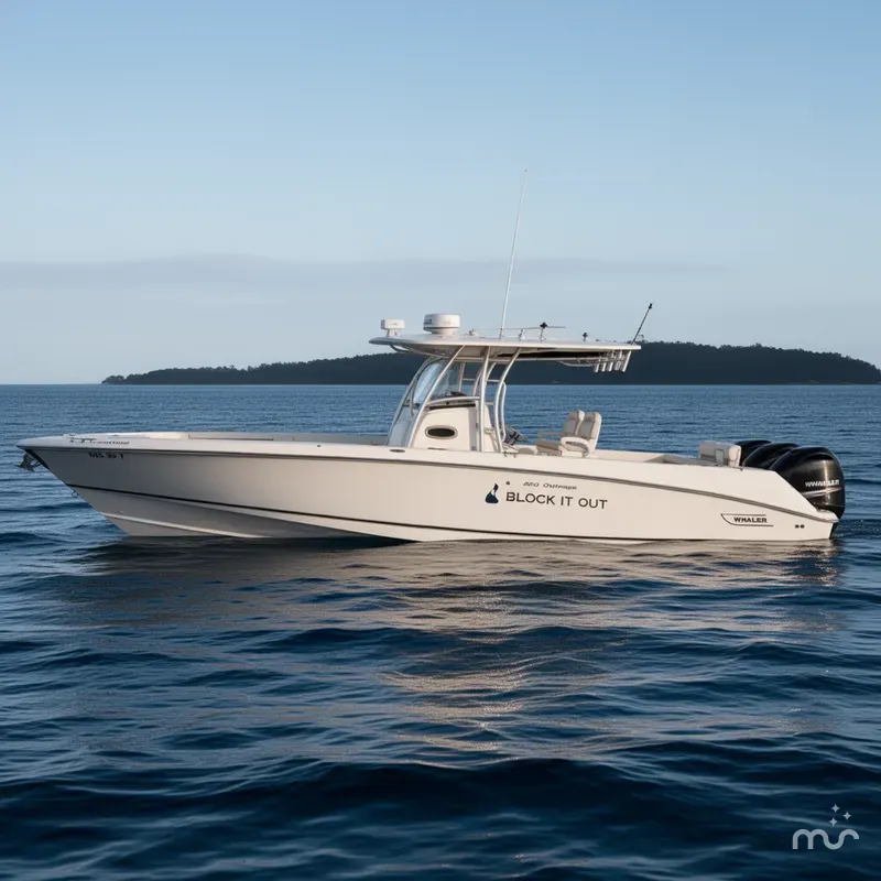 Slide: The Image of Boston Whaler 320 Outrage 2005 - 1