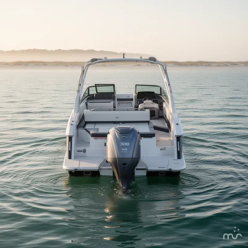 Slide: The Image of Cobalt R4 Outboard 2023 - 2