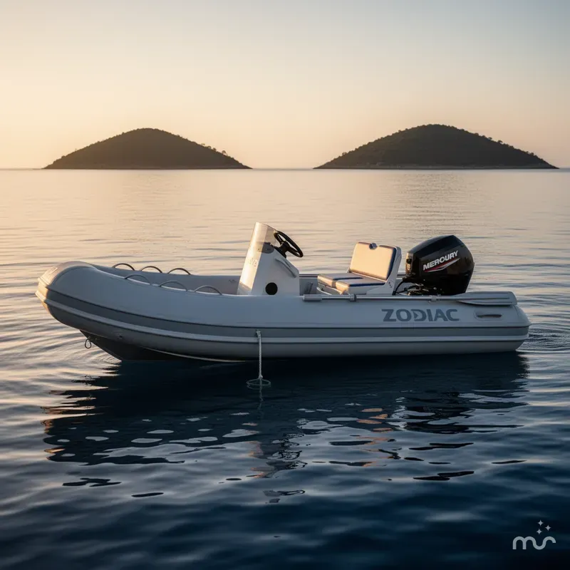 Slide: The Image of Zodiac Nomad 3.3 Aluminum RIB 2024 - 2