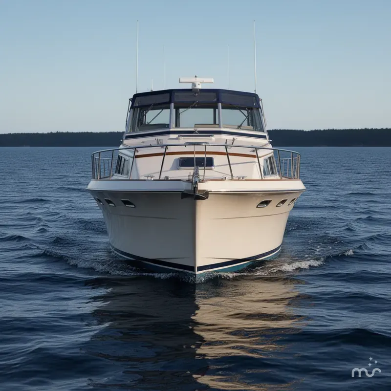 Slide: The Image of Chris-Craft 381 Catalina 1986 - 2