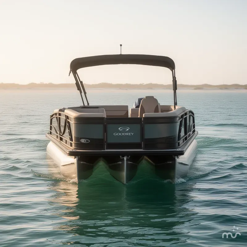 Slide: The Image of Godfrey Monaco 23' Flip Lounge Tritoon - 235 SFL 2025 - 2