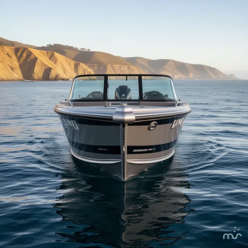 Slide: The Image of Lund 2075 Tyee w/ 250HP Mercury Pro XS! 2025 - 1