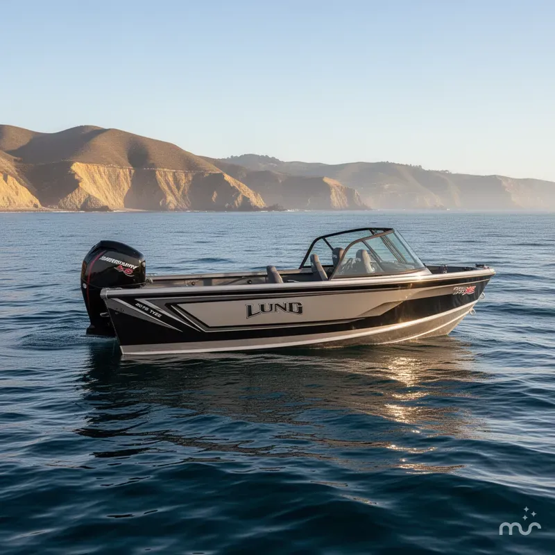 Slide: The Image of Lund 2075 Tyee w/ 250HP Mercury Pro XS! 2025 - 3