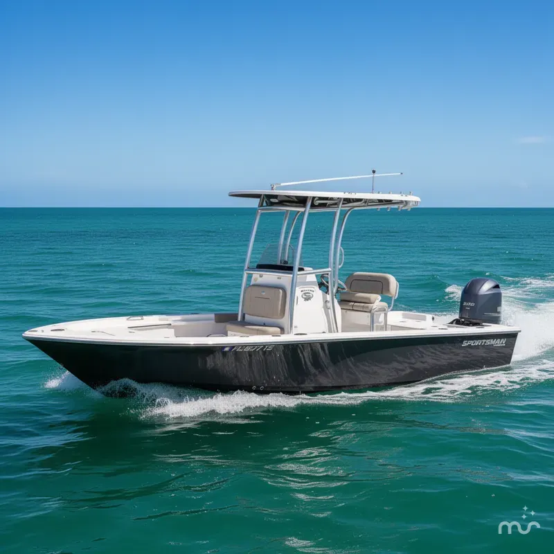 Slide: The Image of Sportsman Masters 227 Bay Boat 2022 - 1