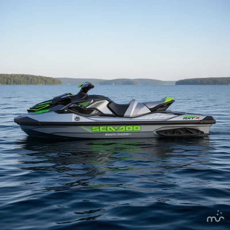 Slide: The Image of Sea-Doo RXT®-X® 325 Ice Metal/Mantagreen 2024 - 2