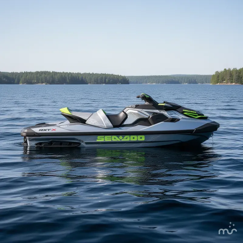 Slide: The Image of Sea-Doo RXT®-X® 325 Ice Metal/Mantagreen 2024 - 4