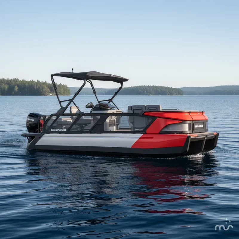 Slide: The Image of Sea-Doo Switch® Cruise 21 - 230 hp Galvanized 2024 - 0