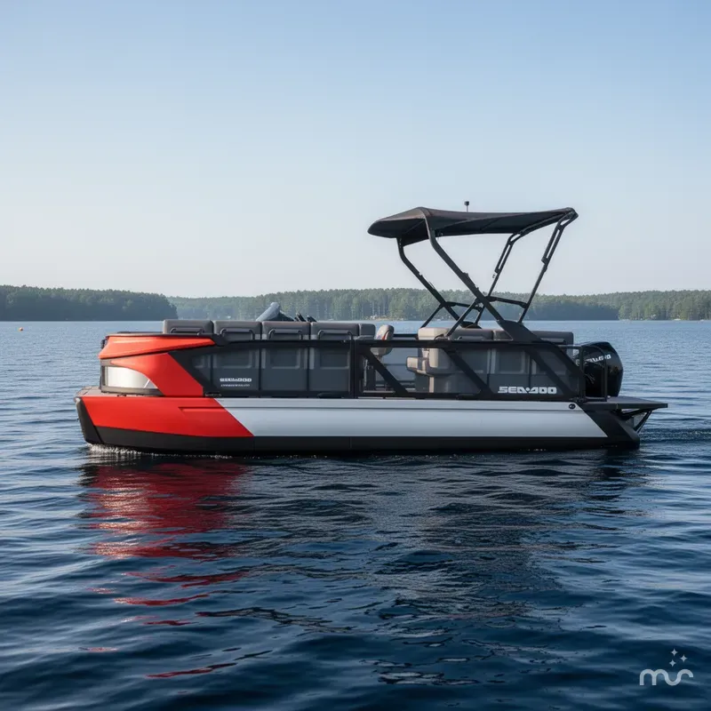 Slide: The Image of Sea-Doo Switch® Cruise 21 - 230 hp Galvanized 2024 - 2