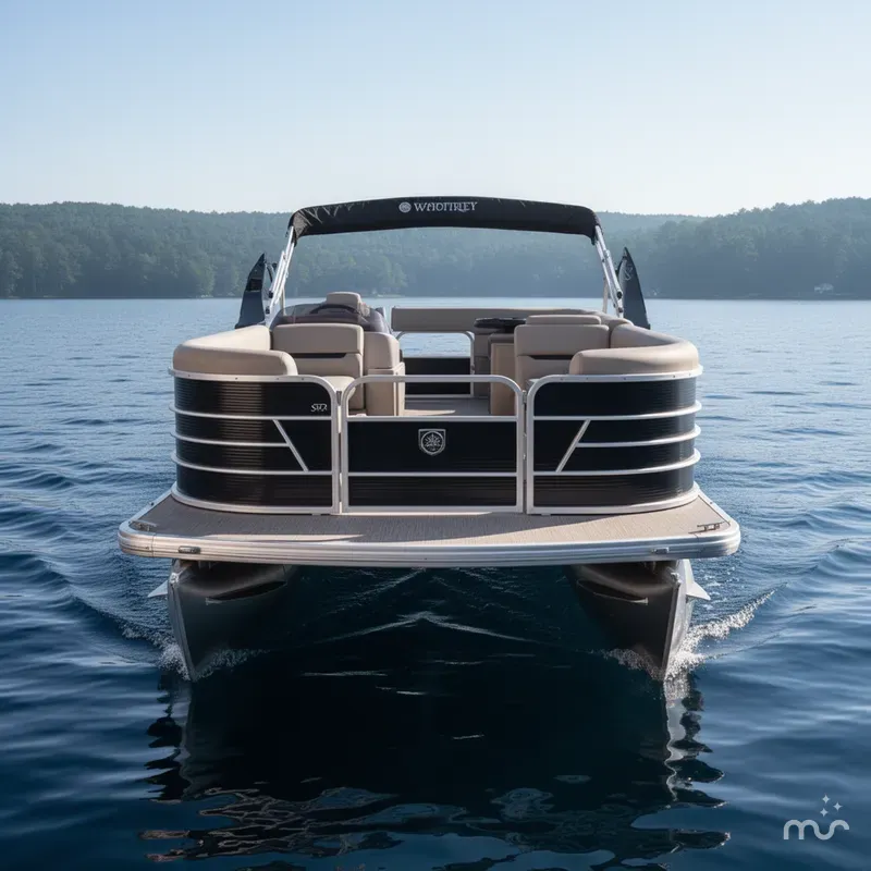 Slide: The Image of Sweetwater SW 2086 Cruise Pontoon With 70HP Yamaha 4-S EFI 2020 - 2