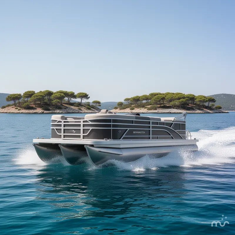 Slide: The Image of Bennington S L-Bench 22 SLJ Pontoon 2025 - 2