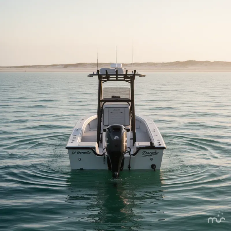 Slide: The Image of Dorado 25 Flat Deck 2022 - 2