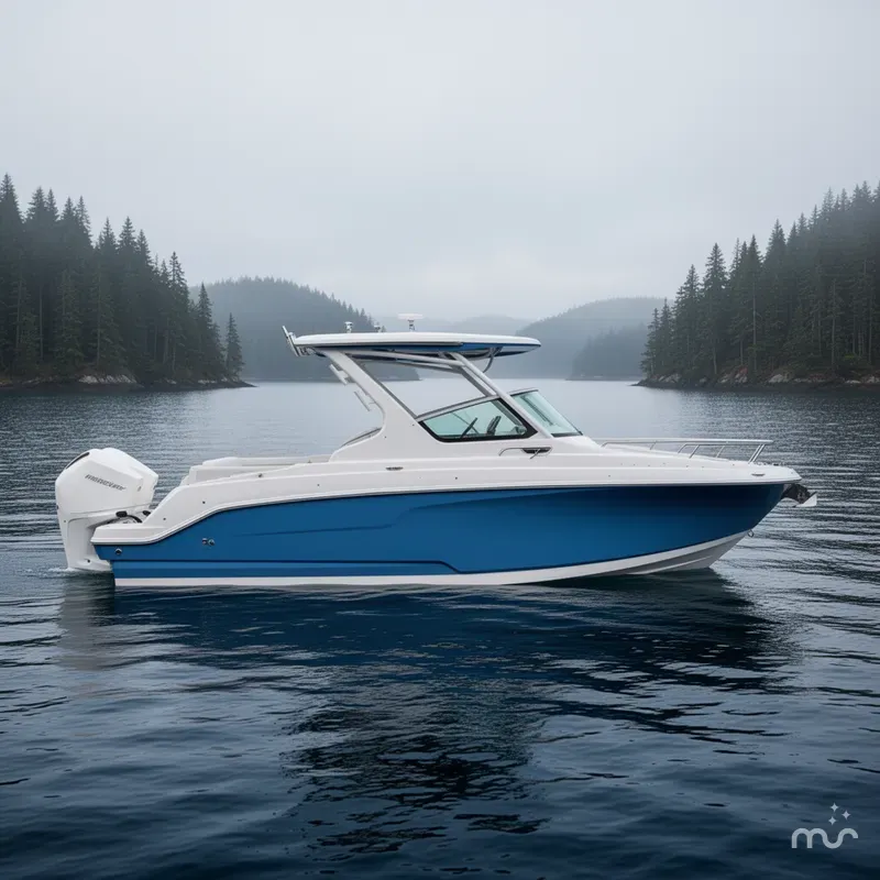 Slide: The Image of Finseeker 280 Dual Console 2025 - 2