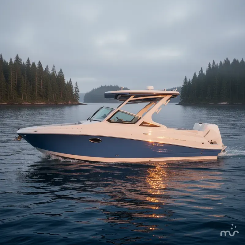 Slide: The Image of Finseeker 280 Dual Console 2025 - 4