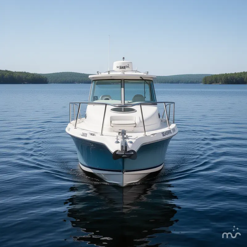 Slide: The Image of Seaswirl 2601 Walkaround O/B 2009 - 1