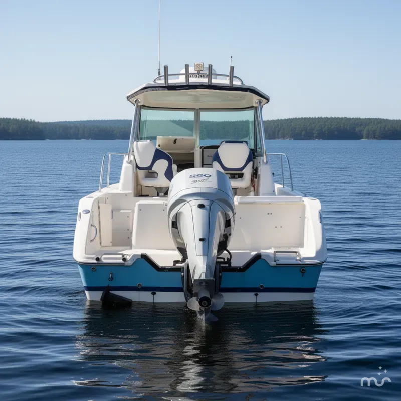 Slide: The Image of Seaswirl 2601 Walkaround O/B 2009 - 3