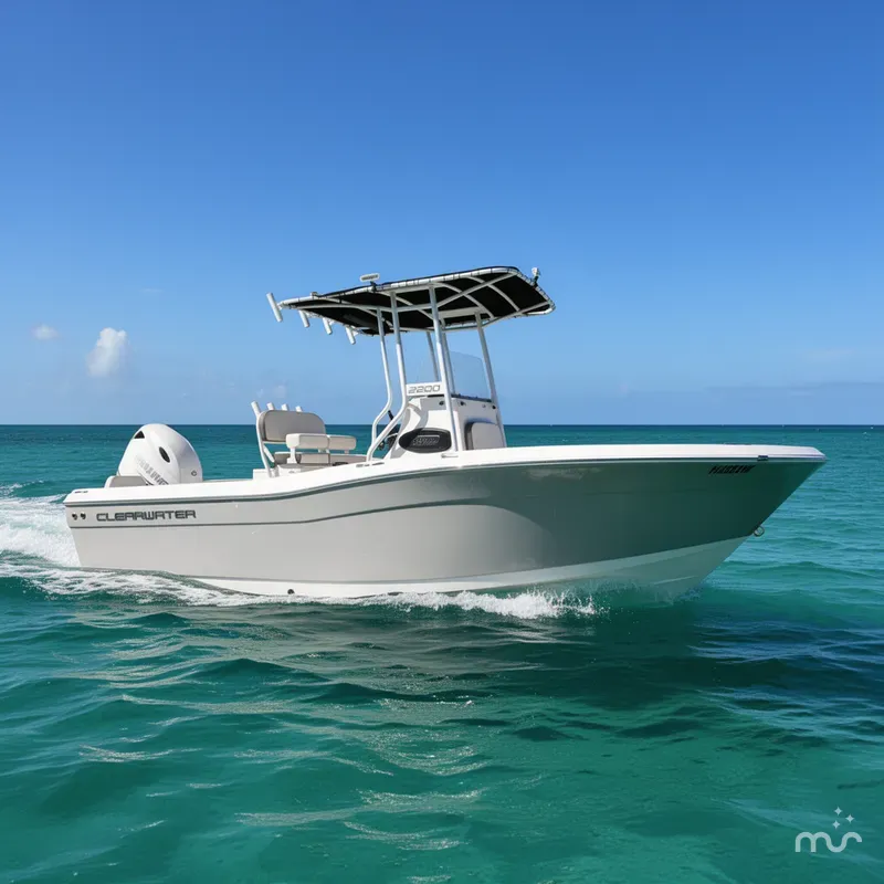 Slide: The Image of Clearwater 2200 WI Center Console 2023 - 0