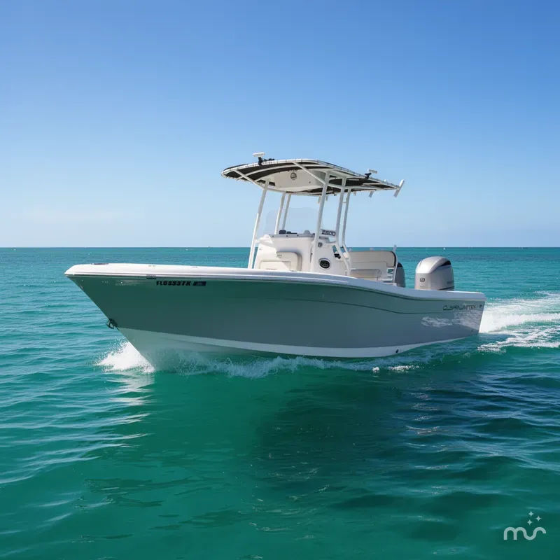 Slide: The Image of Clearwater 2200 WI Center Console 2023 - 2