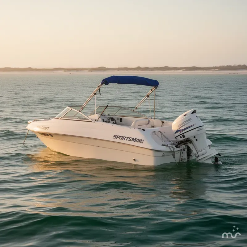 Slide: The Image of Wellcraft 180 Sportsman 2001 - 4