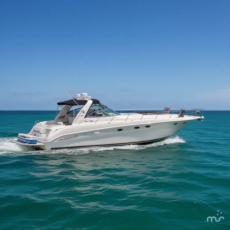 Slide: The Image of Sea Ray 460 Sundancer 2000 - 0