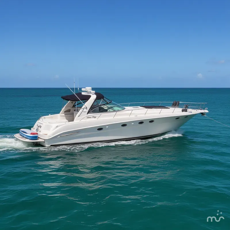 Slide: The Image of Sea Ray 460 Sundancer 2000 - 2